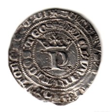 Monedas medievales: REAL PLATA PEDRO I EL CRUEL BURGOS (1350-1368) * DERECHA P Y PUNTOS A LA IZQ.. Lote 400687874