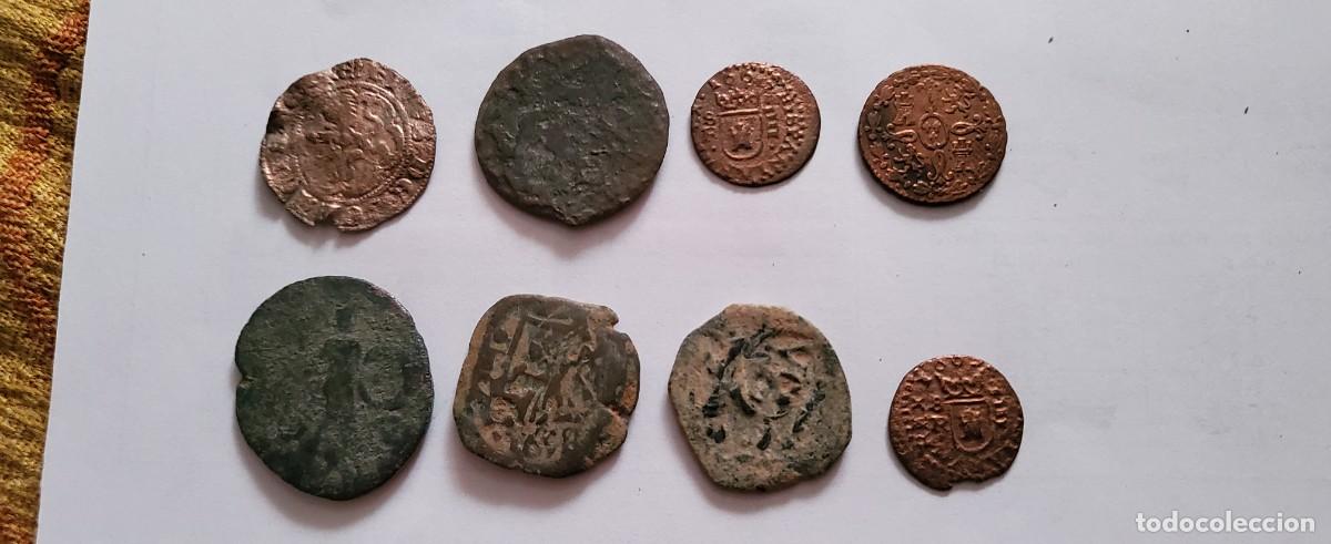 Monedas medievales: **LOTE ROMANO-MEDIEVAL - Foto 1