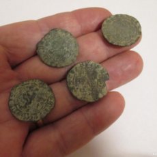 Monedas medievales: 4 MONEDAS ENRRIQUE IV