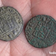 Monete medievali: LOTE DE 2 ÓBOLOS. ALFONSO X, EL SABIO 1221 AL 1284. MONEDA MEDIEVAL