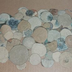 Monete medievali: LOTE DE 60/70 MONEDAS PARA LIMPIAR E IDENTIFICAR
