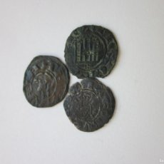 Monedas medievales: DINEROS Y PEPIÓN. ALFONSO I, TOLEDO. JAIME I, VALENCIA. FERNANDO IV, BURGOS.