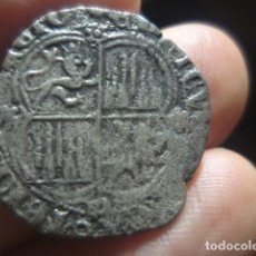 Monedas medievales: MONEDA ÚNICA - ESPAÑA - ENRIQUE II REAL DE PLATA - CUARTELES CAMBIADOS - CASTILLO A DERECHA MUY RARA