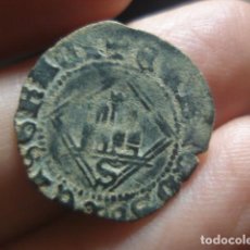 Monedas medievales: ESPAÑA - ENRIQUE IV - DINERO DE SEVILLA - BONITA - LEYENDAS MUY COMPLETAS