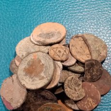 Monete medievali: LOTE 1. 50 MONEDAS VARIADAS ESPAÑOLAS PARA LIMPIAR Y EXPERTIZAR