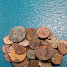Monete medievali: LOTE 6. 50 MONEDAS VARIADAS ESPAÑOLAS PARA LIMPIAR Y EXPERTIZAR