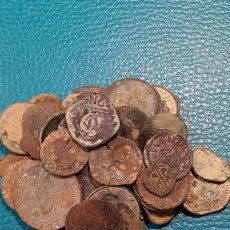 Monete medievali: LOTE 7. 50 MONEDAS VARIADAS ESPAÑOLAS PARA LIMPIAR Y EXPERTIZAR