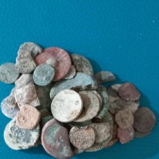 Monete medievali: LOTE 11. 50 MONEDAS VARIADAS ESPAÑOLAS PARA LIMPIAR Y EXPERTIZAR
