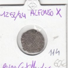 Monedas medievales: CRE0114 MONEDA ESPAÑA ALFONSO X REINO DE CASTILLA Y LEON