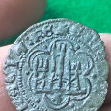 Monedas medievales: ENRIQUE III CORUÑA BLANCA DE VELLÓN