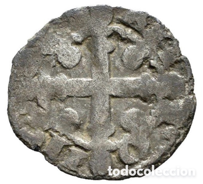 Monedas medievales: Moneda ALFONSO IX . Dinero Ceca Estrella. (1188-1230)