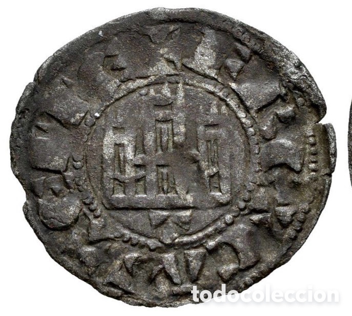 Monedas medievales: Moneda FERNANDO IV Pepion Toledo (1295-1312)