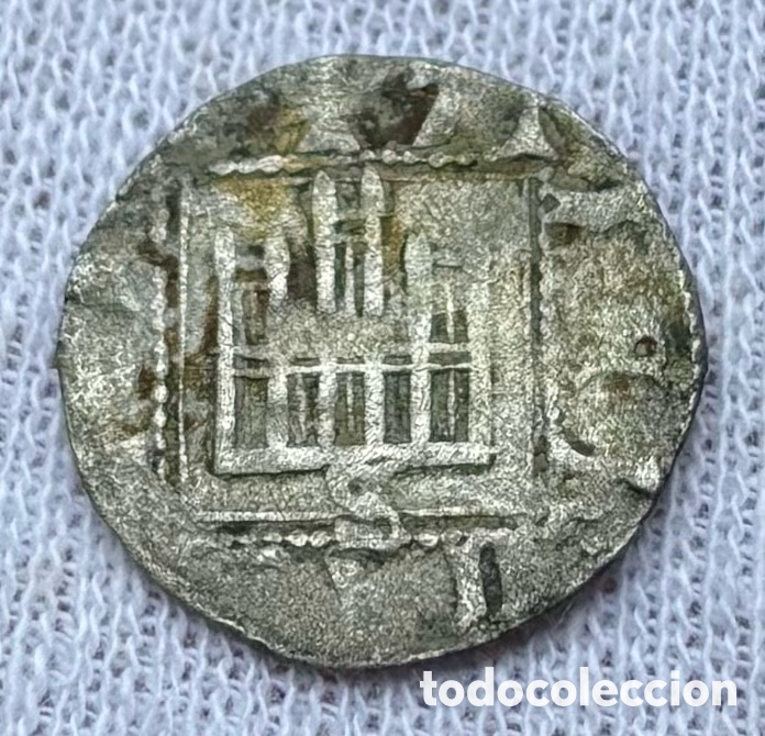 Monedas medievales: Moneda ALFONSO XI. Noven Sevilla (1312-1350)