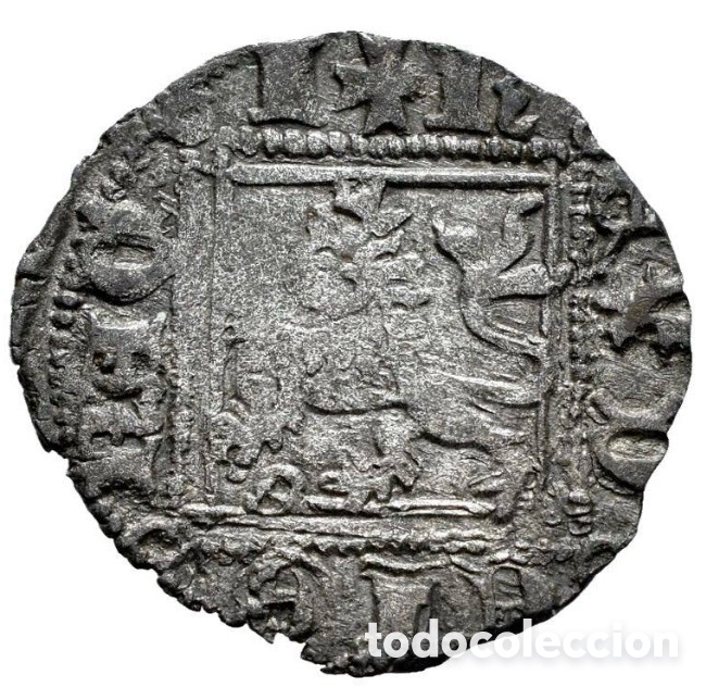 Monedas medievales: Moneda ENRIQUE II. Noven Burgos (1368-1379)