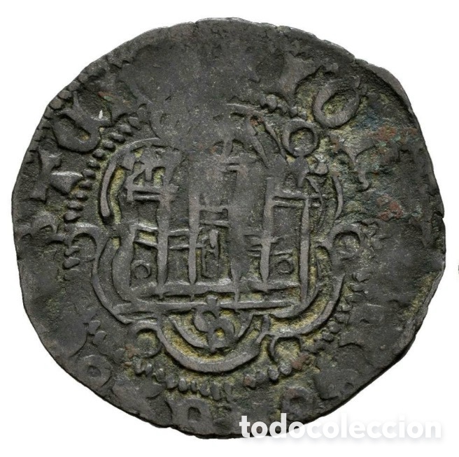 Monedas medievales: Moneda JUAN II . Blanca Sevilla (1406-1454)