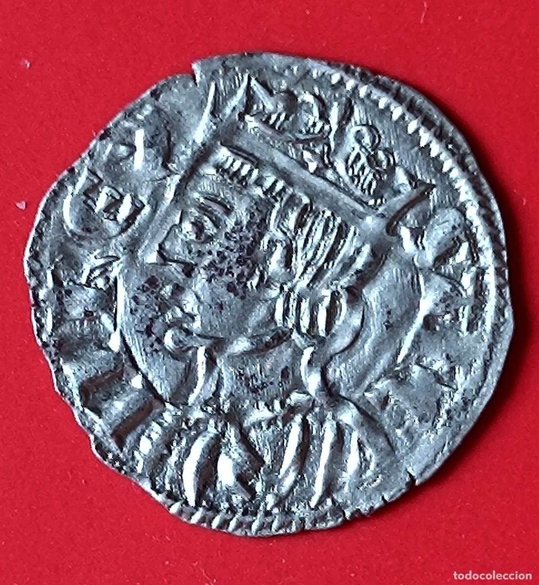 Monete medievali: Moneda de 1 cornado de Sancho IV ( 1284-95 ) AB.231-CECA de Burgos