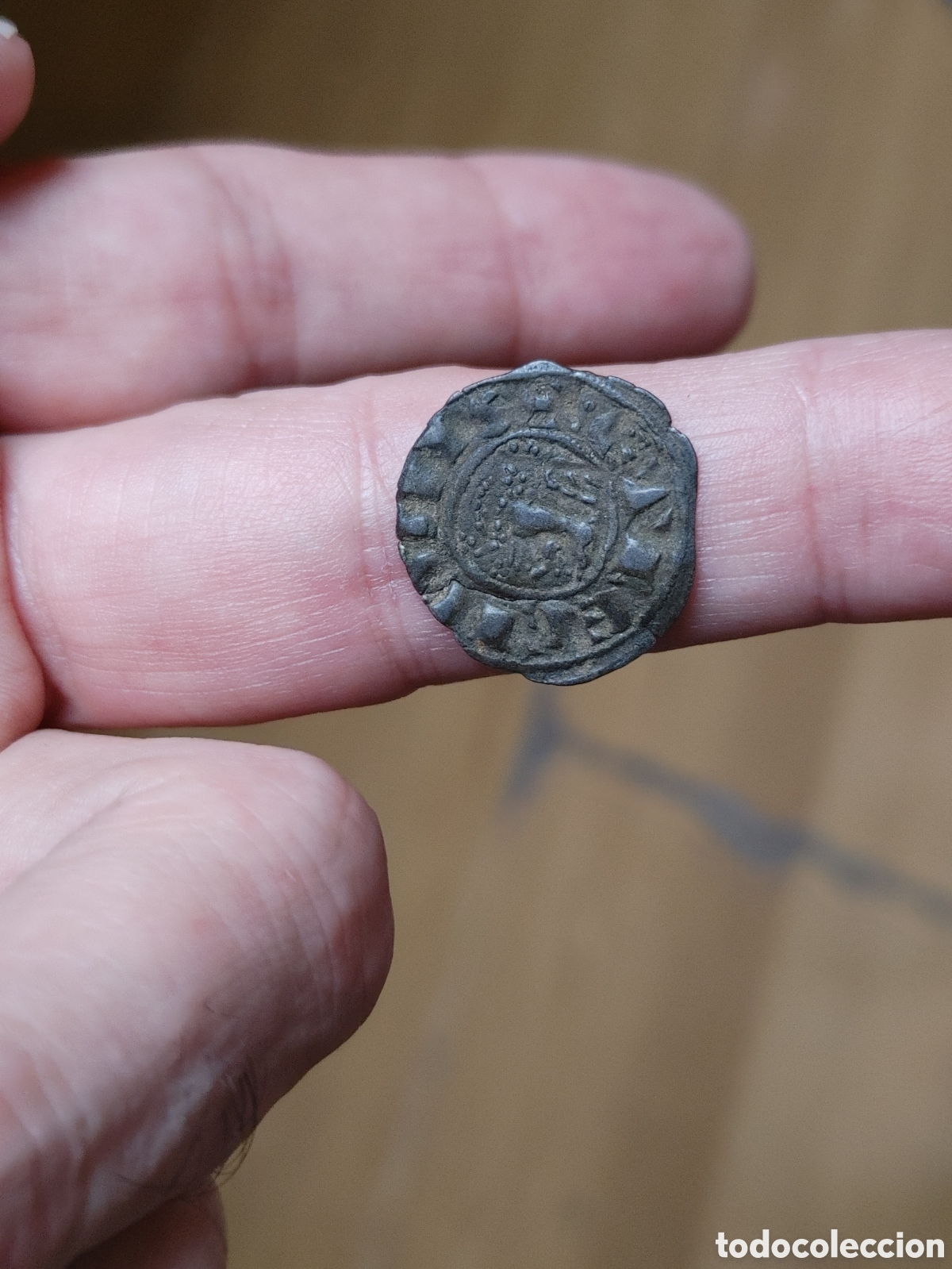 Monedas medievales: Pepion Fernando IV. Burgos.