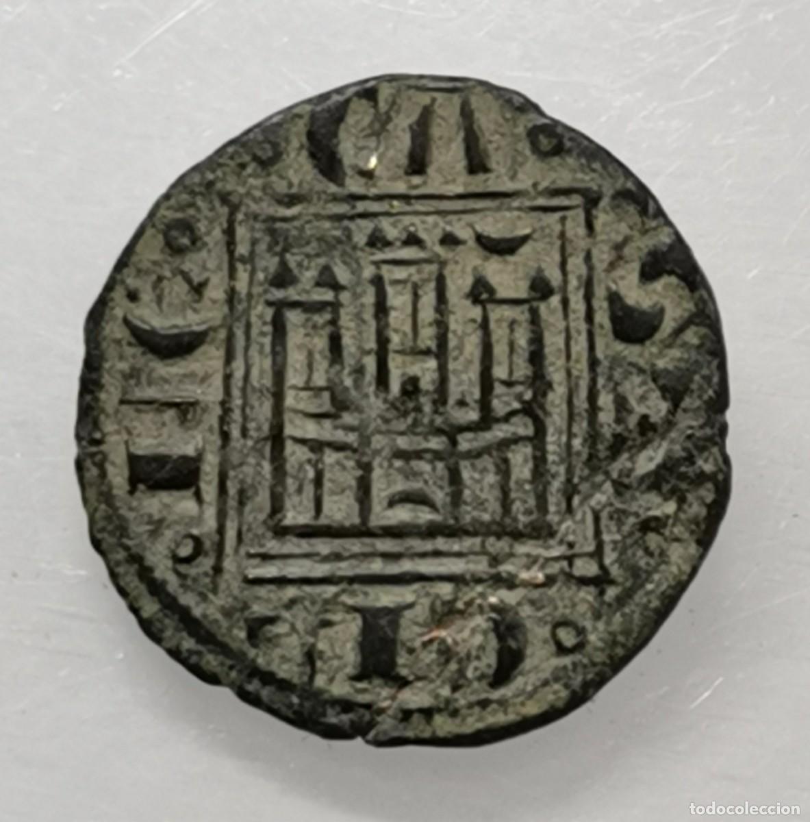 Monedas medievales: Alfonso X &rdquo;El Sabio&rdquo; &Oacute;BOLO - 1252-1284 - (CRECIENTE SOBRE TORRE DERECHA)
