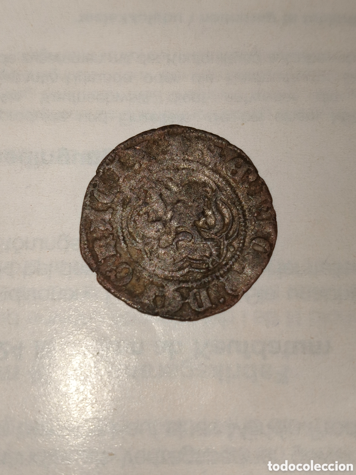 Monnaies m&eacute;di&eacute;vales: Blanca de 2 maraved&iacute;s de vell&oacute;n