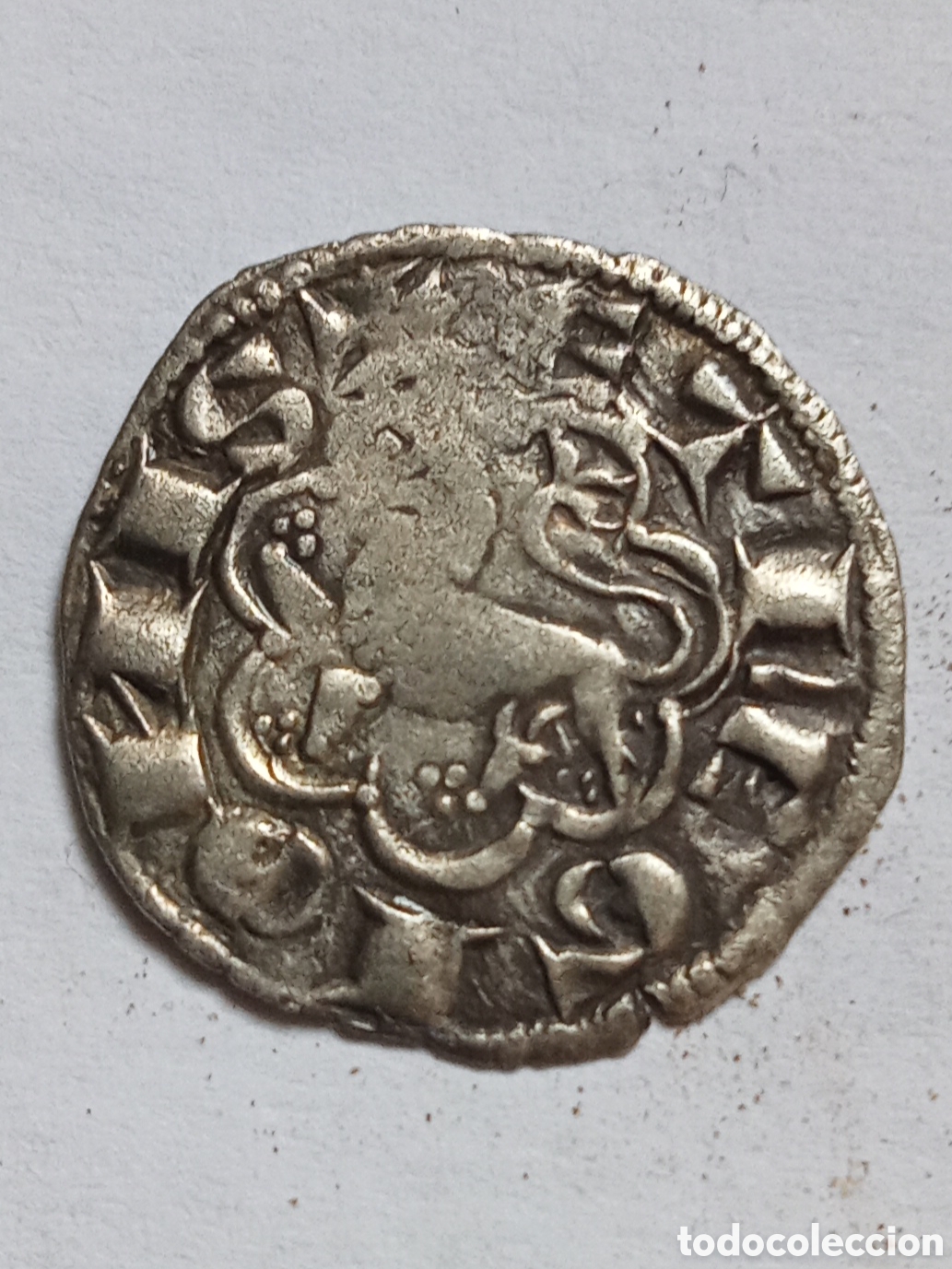Monedas medievales: ALFONSO X ( EL SABIO) - B- BURGOS - SIGLO XIII - DINERO