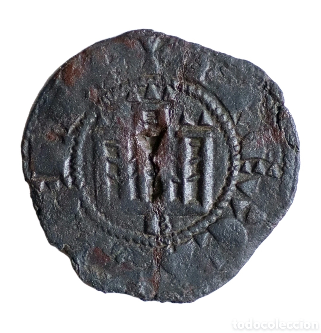Monnaies m&eacute;di&eacute;vales: DINERO PEPION FERNANDO IV BURGOS. DESMONETIZADA