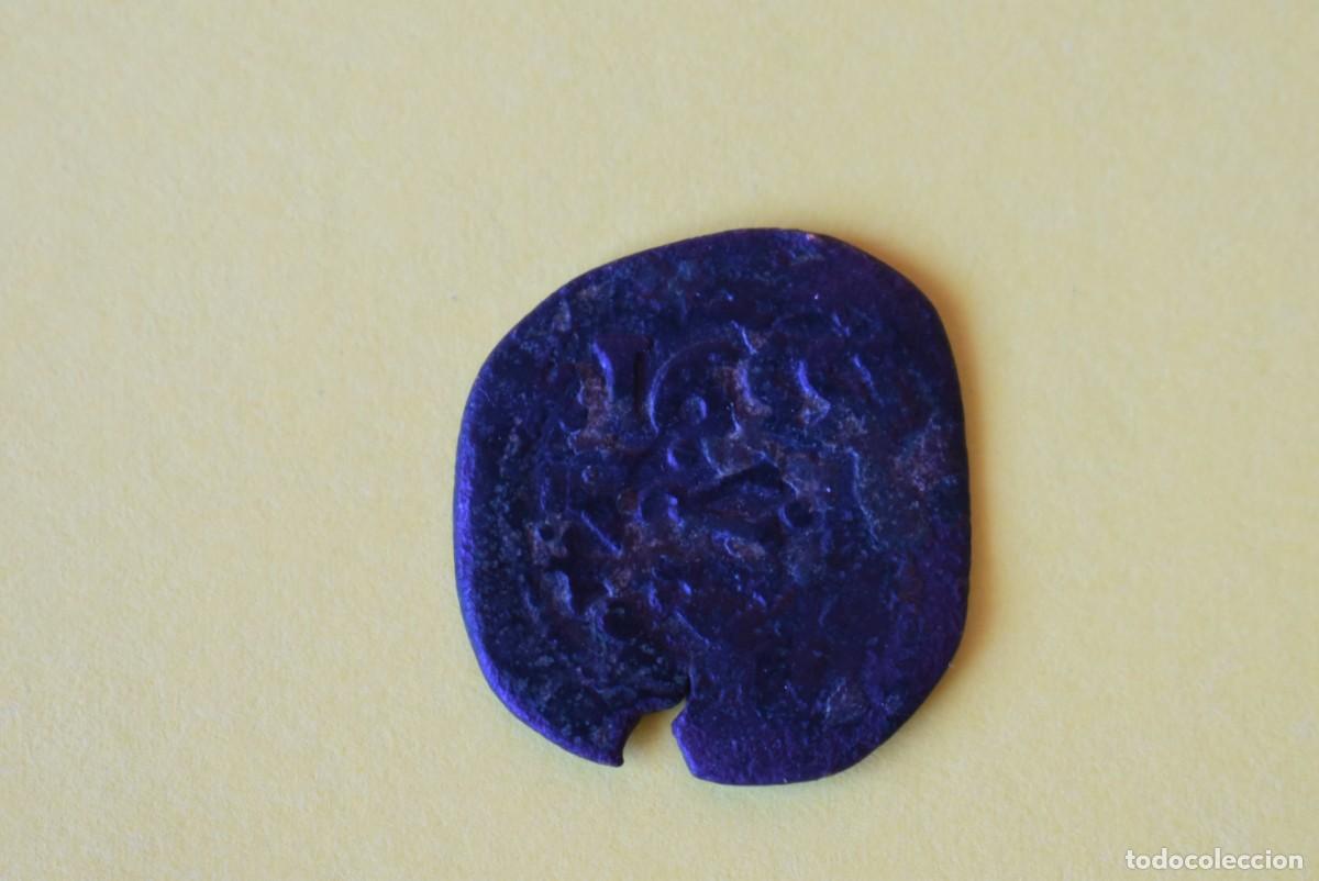 Monedas medievales: Antigua moneda medieval. Maraved&iacute;s. Resellados. 1655. Felipe IV
