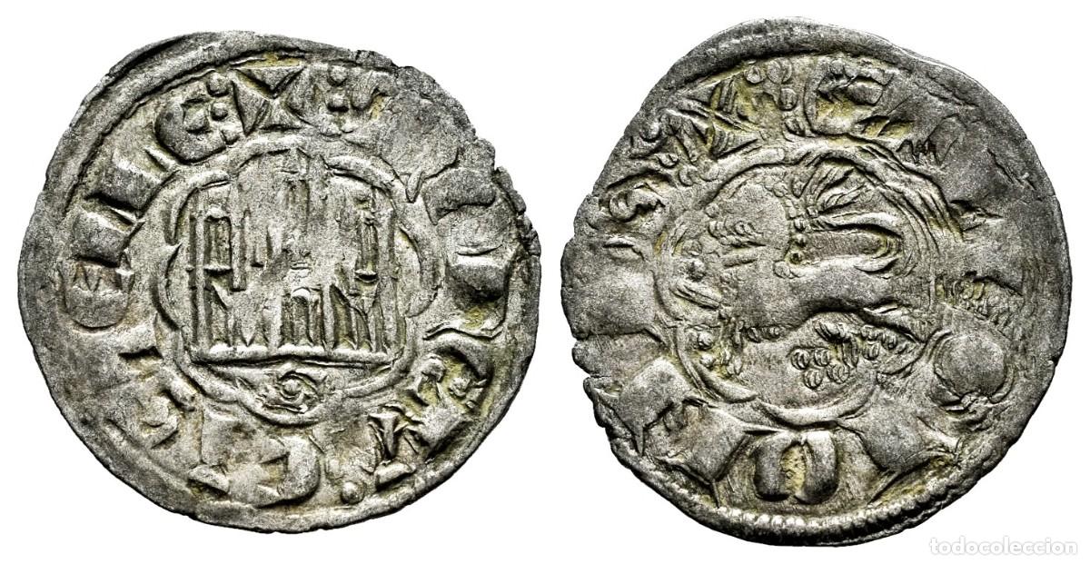Monedas medievales: Spain-Alfonso X &rdquo;El Sabio&rdquo; (1252-1284). Noven. Sevilla. MBC+/VF+. 0,81 g.