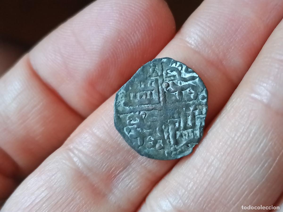 Monedas medievales: Alfonso X (El Sabio) Dinero de seis l&iacute;neas. (1252-1284)