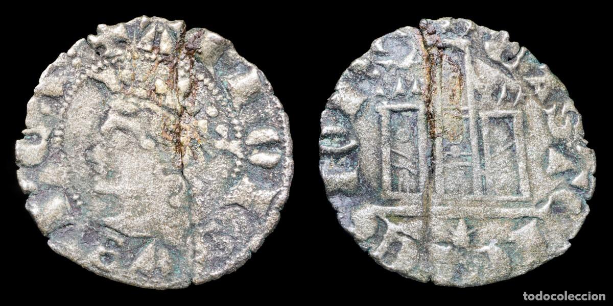 Monedas medievales: Cornado Alfonso XI, Coru&ntilde;a Mint (OROL-ME 405) - 18 mm / 0,57 gr.