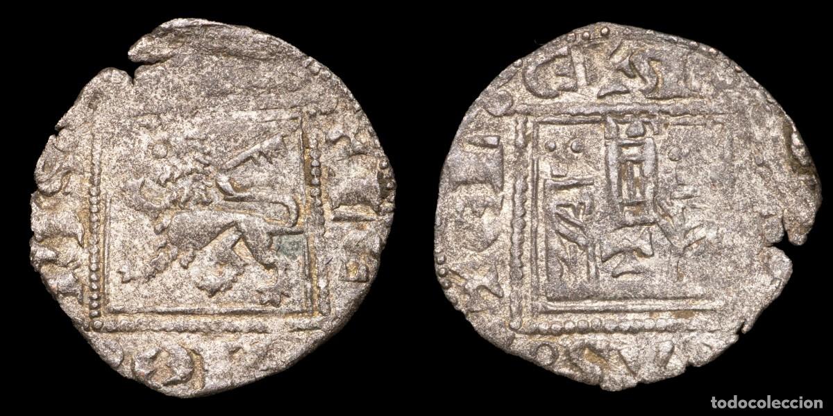 Monedas medievales: Noven Alfonso XI, Toledo Mint (BAU 567) - 19 mm / 0,76 gr.