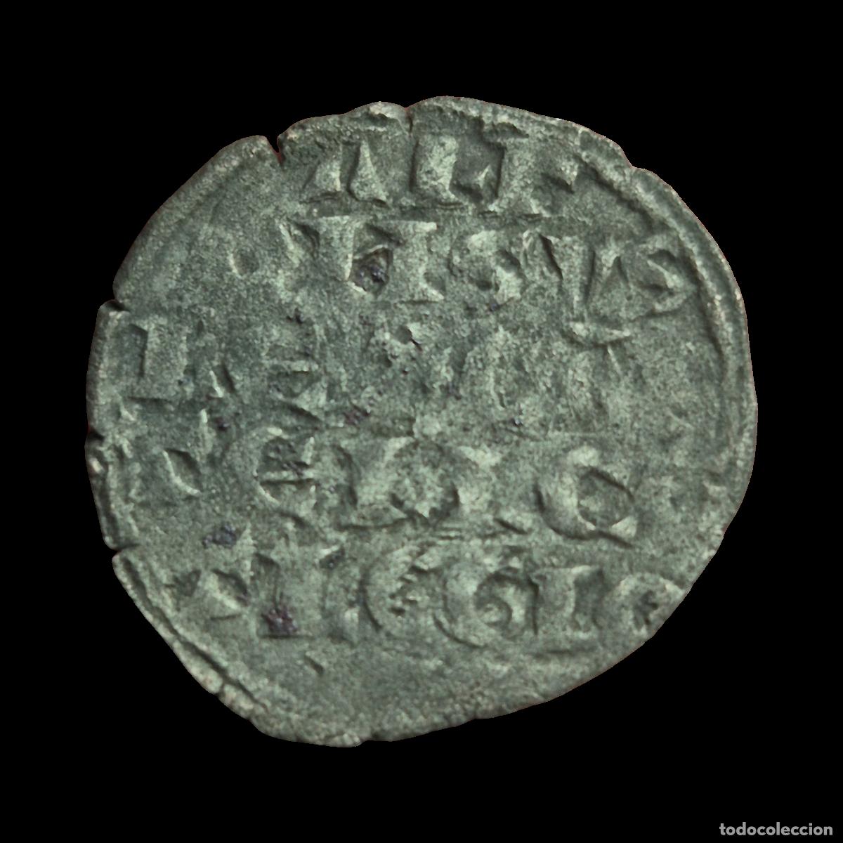 Medieval Coins: NT/ DINERO 6 LINEAS ALFONSO X CRECIENTE (A1026)