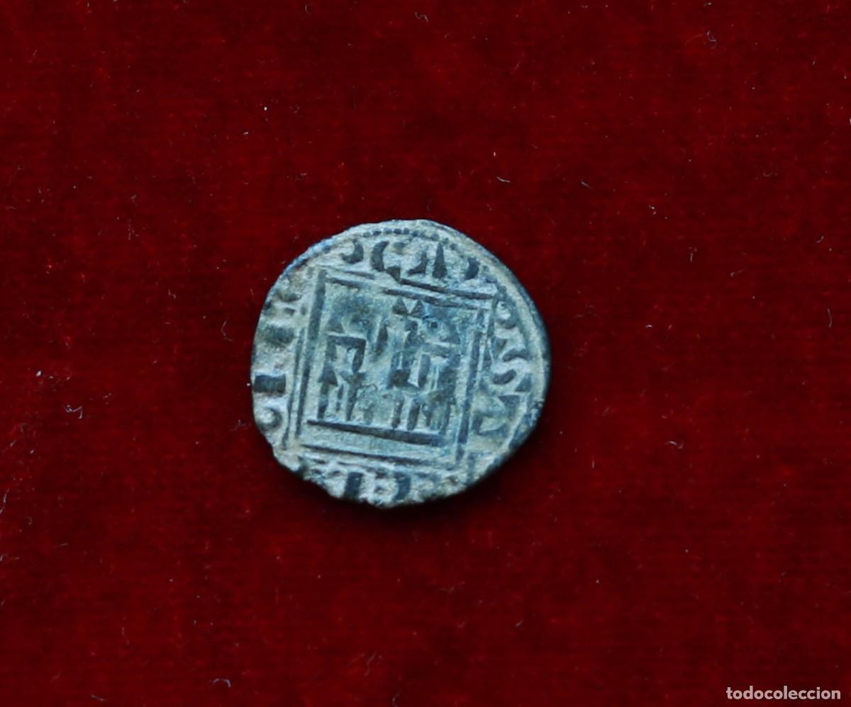 Monete medievali: OBOLO 1281-1284 ALFONSO X. 0,43 GR; 14,3 MM. CECA BURGOS