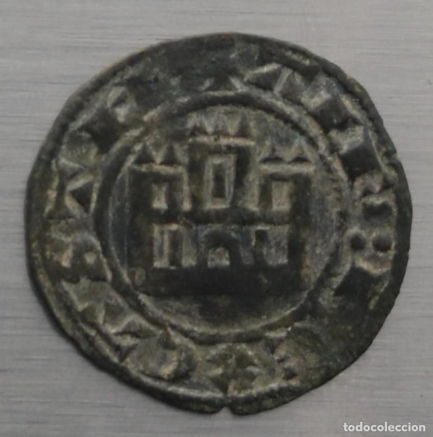 Monedas medievales: DINERO NEGRO 1256-1263 ALFONSO X. 0,90 GR; 16,7 MM. SIN CECA. MUY BIEN CONSERVADA