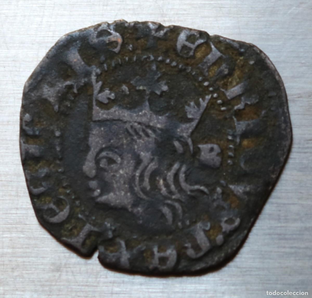 Monedas medievales: CRUZADO 1369-1370 ENRIQUE II. 1,68 GR; 21,5 MM. CECA BURGOS. RARA EN ESTE ESTADO
