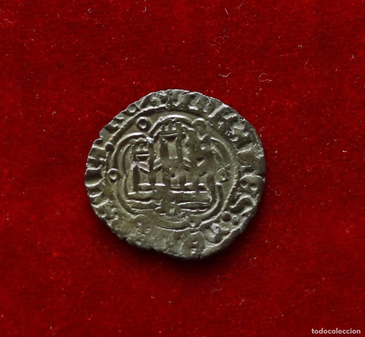 Monedas medievales: BLANCA 1406-1454 JUAN II. 1,73 GR; 22,6 MM. CECA BURGOS