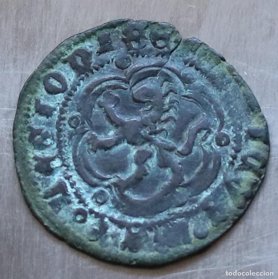 Monedas medievales: BLANCA 1390-1406 ENRIQUE III. 2,34 GR; 25,3 MM. CECA TOLEDO