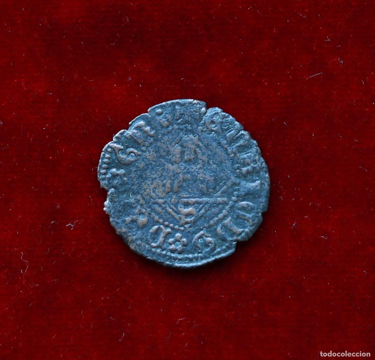 Monedas medievales: BLANCA 1471-1474 ENRIQUE IV. 0,83 GR; 19,1 MM. CECA SEVILLA