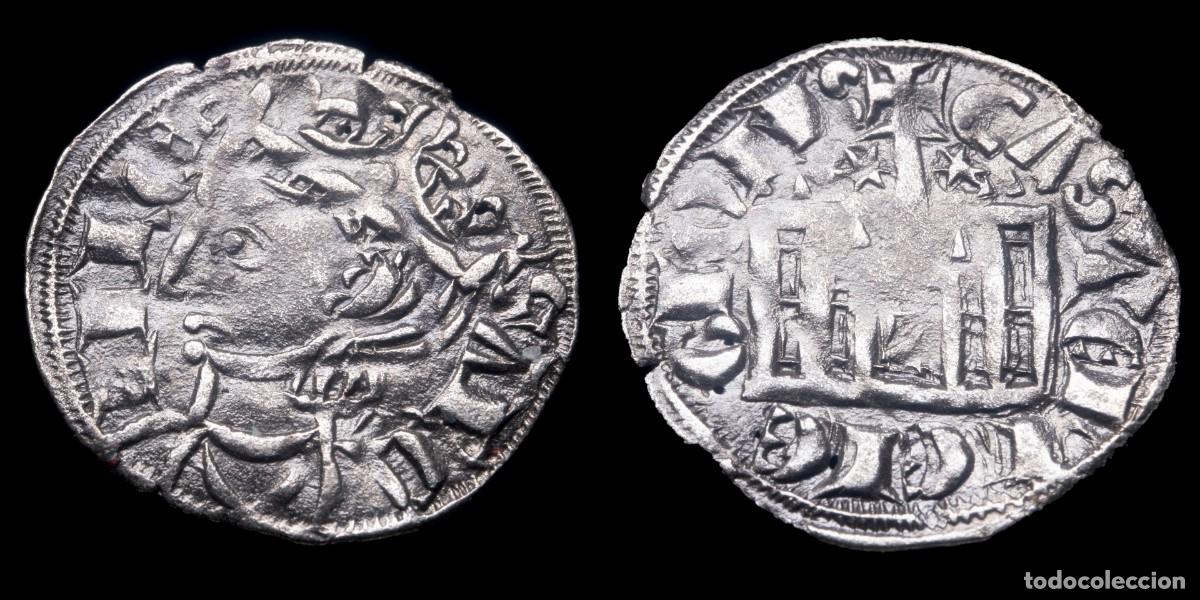 Monedas medievales: Cornado Sancho IV, Leon Mint (BAU 507.5 ) - 19 mm / 0,66 gr.