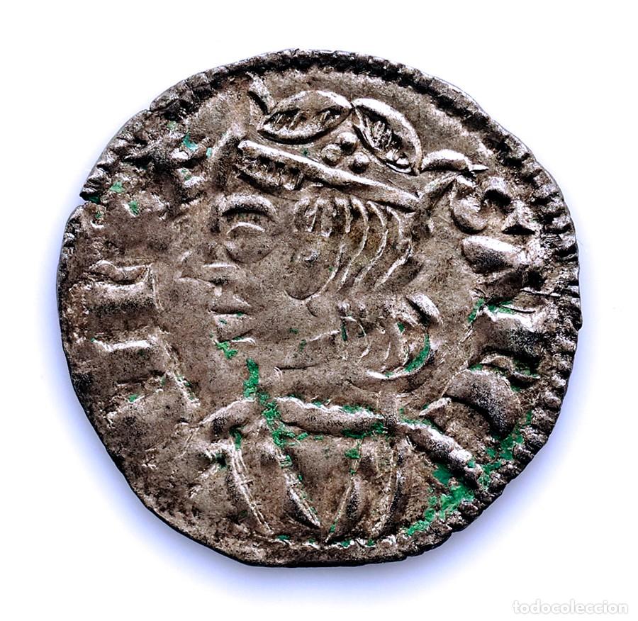 Monedas medievales: SC. Spain-Sancho IV &rdquo;El Bravo&rdquo; (1284-1295) Cornado. Burgos. MBC+/VF+. 0,76 g.