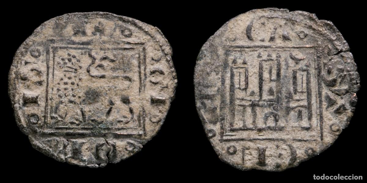 Monedas medievales: 1252/1284, Obol Alfonso X, rising right-hand tower (BAU 418) - 14 mm / 0,49 gr.