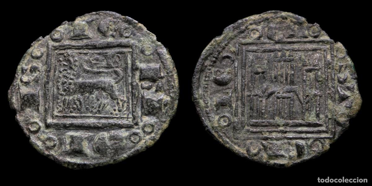 Monedas medievales: 1252/1284, Obol Alfonso X, Burgos Mint (BAU 410) - 15 mm / 0,52 gr.