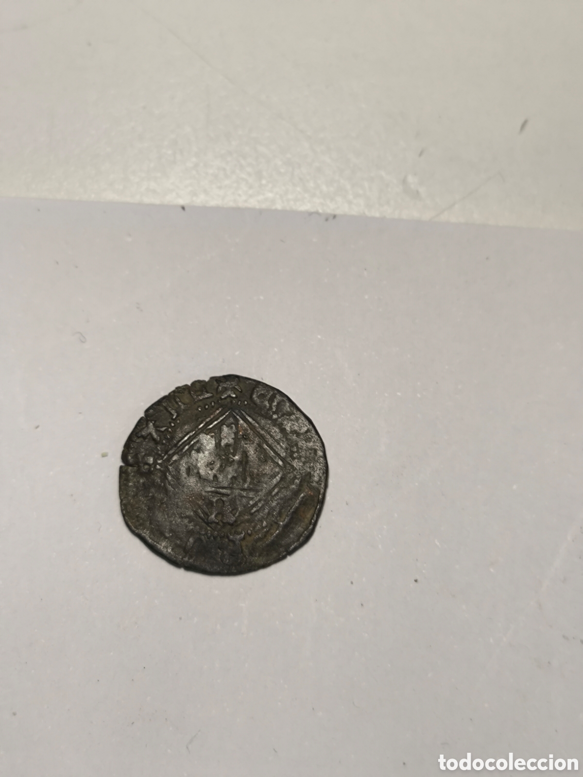 Monedas medievales: Blanca Enrique IV 1454-1474 A Avila