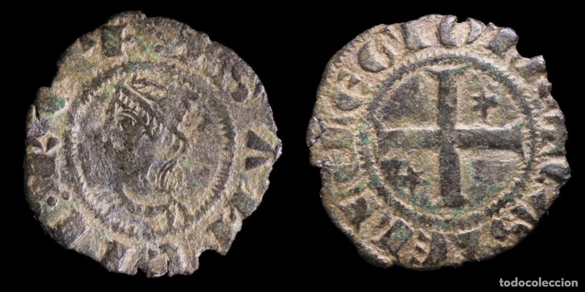 Monedas medievales: 1284-1295, Seisen Sancho IV, Star Mint (BAU 439) - 14 mm / 0,48 gr.