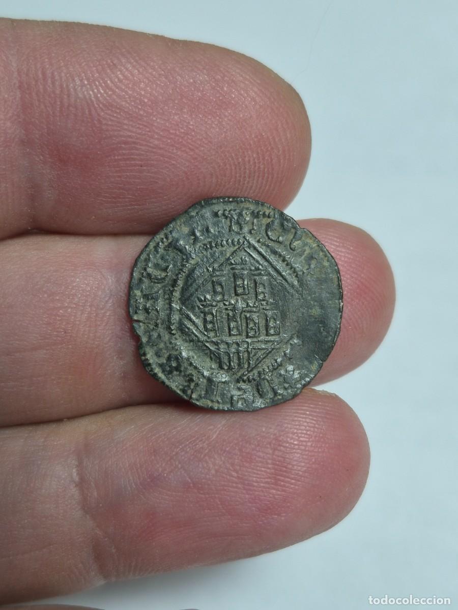 Monedas medievales: NT/ ENRIQUE IV BLANCA DE ROMBO SEGOVIA ACUEDUCTO BAJO CASTILLO (A1314)