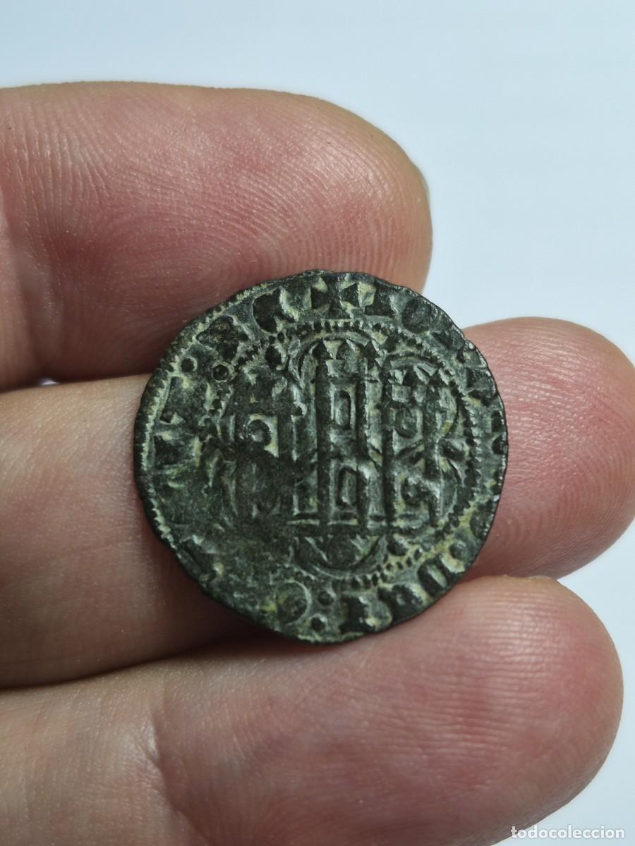 Monedas medievales: NT / JUAN II BLANCA CORU&Ntilde;A (A1402)