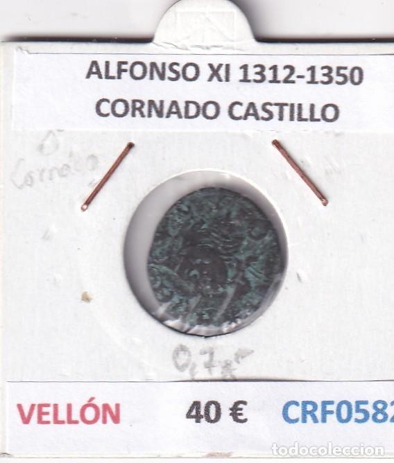 Monedas medievales: CRF0582 MONEDA ESPA&Ntilde;A ALFONSO XI 1312-1350 CORNADO CASTILLO VELLON