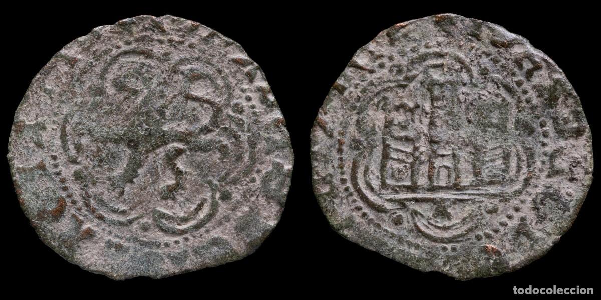 Monedas medievales: 1390/1406, Blanca Henry III, Coru&ntilde;a Mint - 22 mm / 1,22 gr.