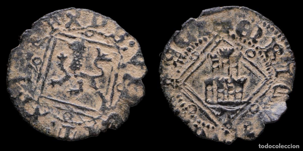 Monedas medievales: 1454/1474, Blanca Diamond Henry IV, Toledo Mint (BAU 1085) - 17 mm/ 0,94 gr.
