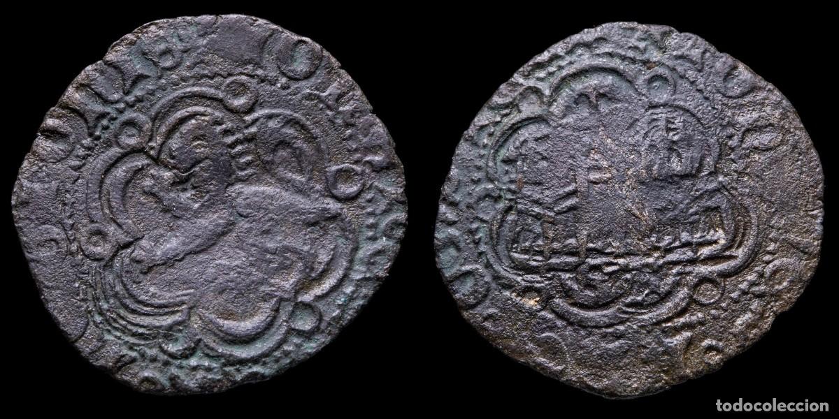 Monedas medievales: 1390/1406, Blanca Henry III, Burgos Mint - 21 mm / 1,55 gr.