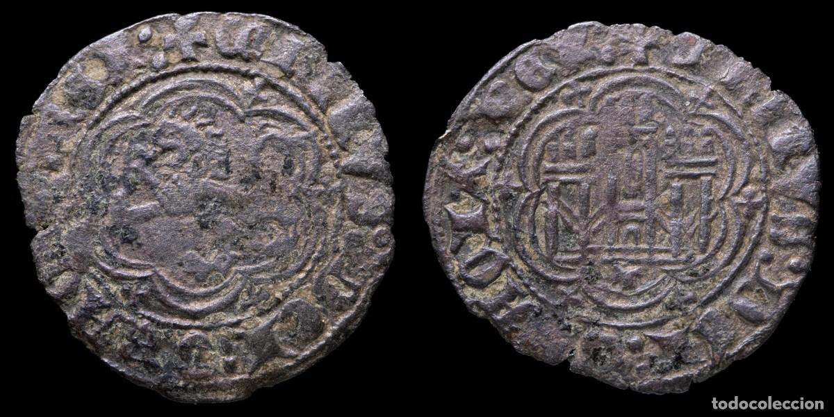 Monedas medievales: 1390/1406, Blanca Henry III, Burgos Mint - 22 mm / 1,16 gr.